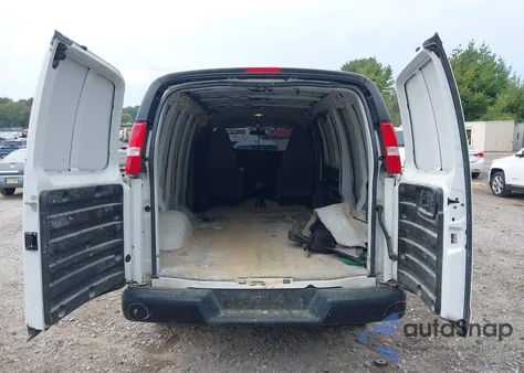 2021 Chevrolet Express Cargo Rwd 2500 Regular Wheelbase Wt z USA, uszkodzony, nr VIN 1GCWGAFPXM1149144